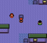 Player returned to New Bark Town after locking the signer session